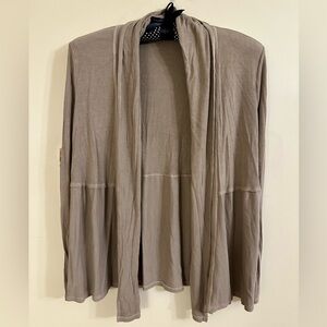 🌟🌟 MICHAEL STARS Ribbed Knit Cardigan in Beige